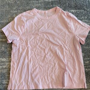 lululemon athletica Pink Short Sleeve Tee